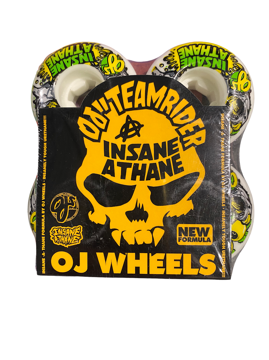 OJ Sharks EZ Edge Insane Athane Wheels 101A