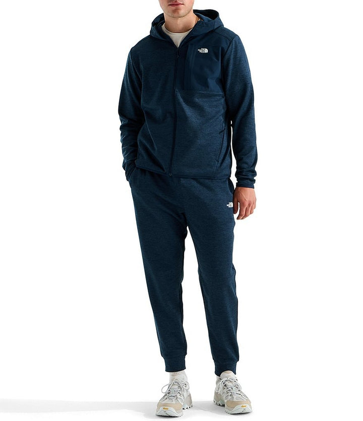 The North Face Men's Performance Fleece Full-Zip Hoodie Summit Navy/Dark Heather