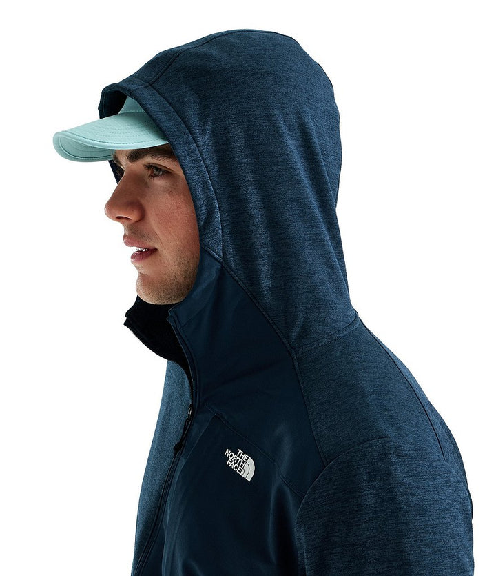 The North Face Men's Performance Fleece Full-Zip Hoodie Summit Navy/Dark Heather