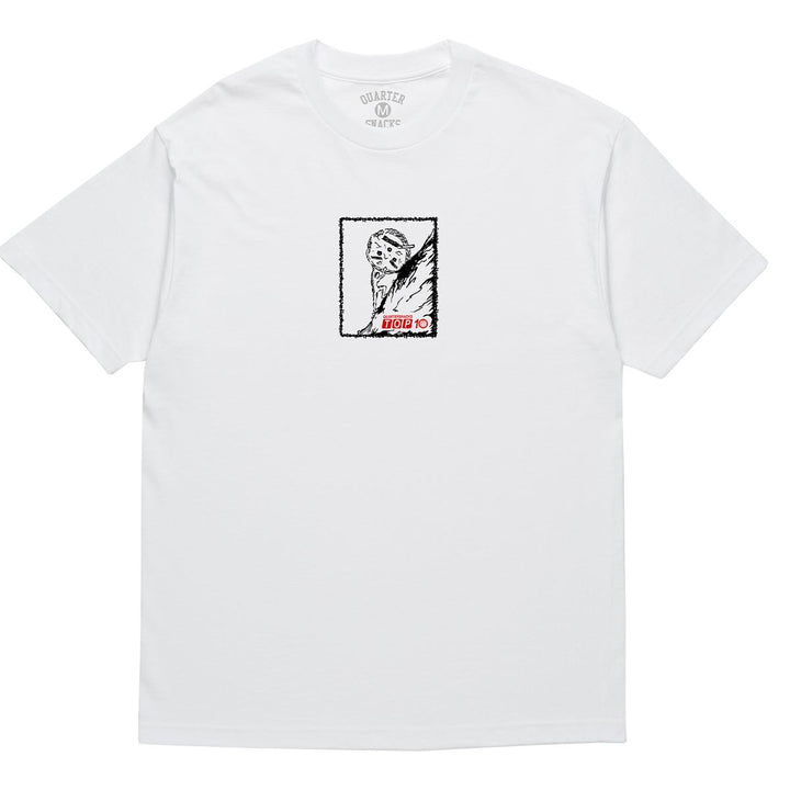 Quartersnacks Boulder Top 10 Tee White