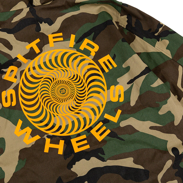 Spitfire Classic '87 Swirl Jacket - Camo/Orange