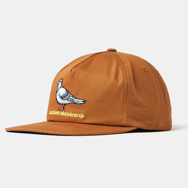 Anti-Hero Lil Pigeon Snapback Brown/Yellow