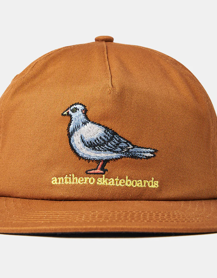 Anti-Hero Lil Pigeon Snapback Brown/Yellow