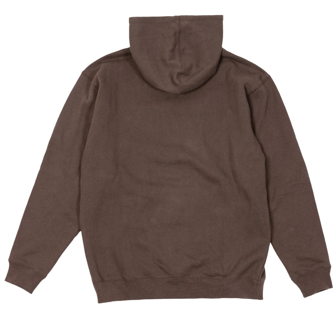 Spitfire Old English Hoodie Brown/Red