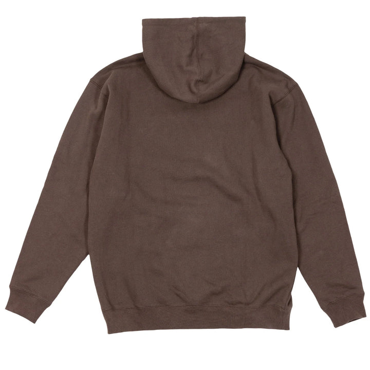 Spitfire Old English Hoodie Brown/Red