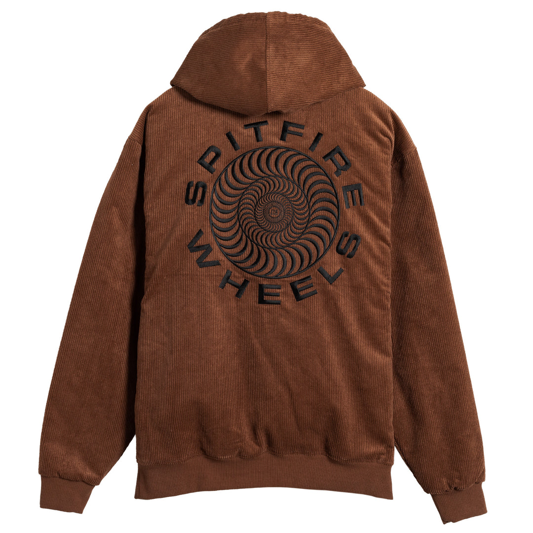 Spitfire Classic 87 Swirl Corduroy Jacket Brown