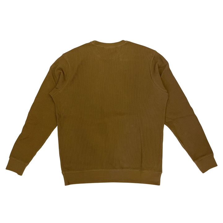 Anti Hero Lil Black Hero Outline Waffle Knit Crewneck Brown