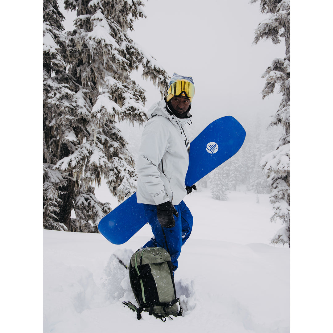 Burton AK Swash Gore-Tex 2L Jacket Gray Cloud