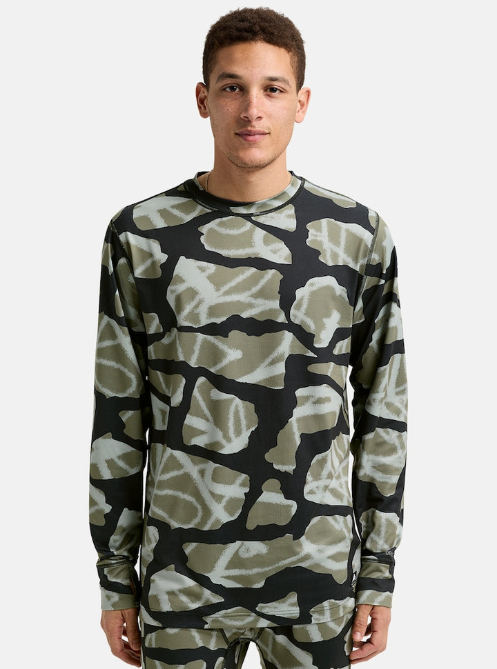 Burton Men's Midweight Crew - Graffiti Camo