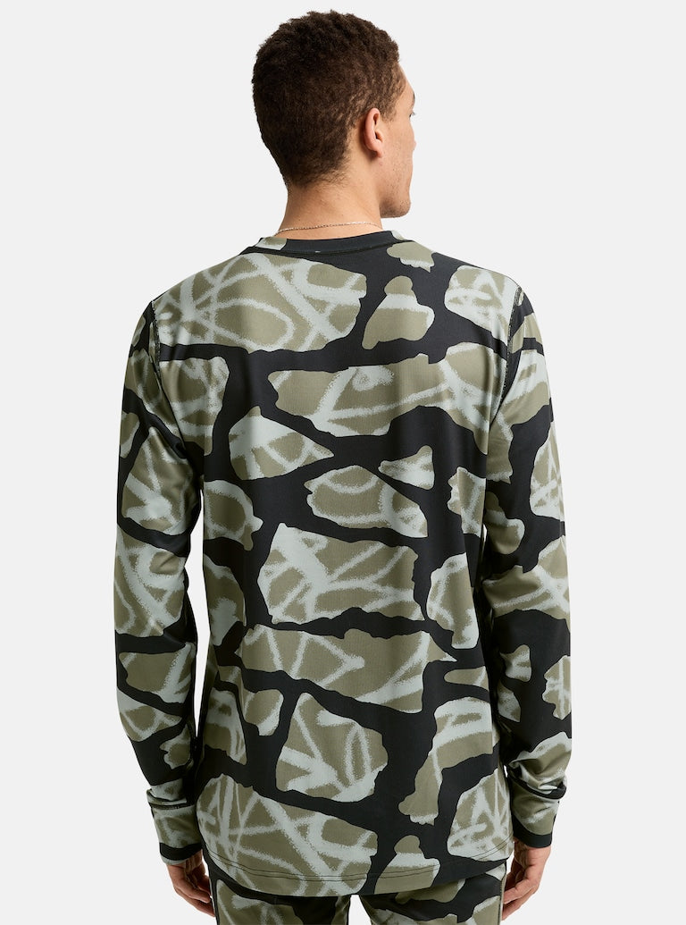 Burton Men's Midweight Crew - Graffiti Camo