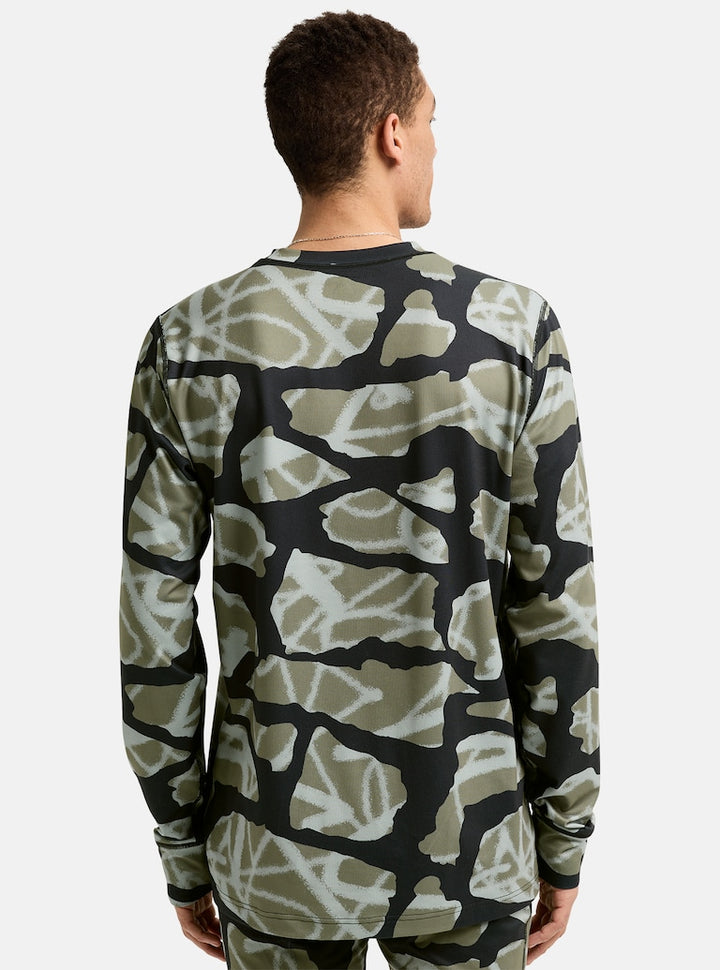 Burton Men's Midweight Crew - Graffiti Camo