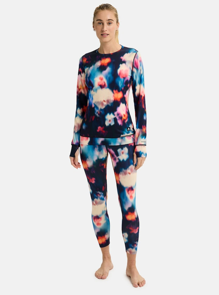 Burton Women's Midweight Crew - Floral Blur