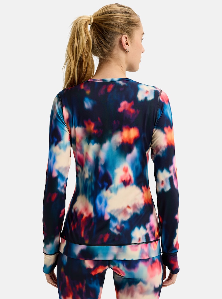 Burton Women's Midweight Crew - Floral Blur