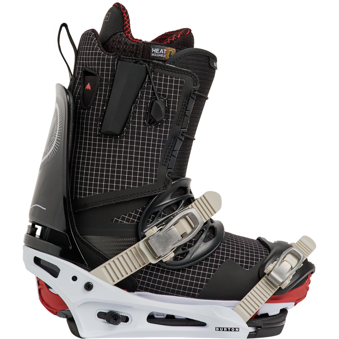 Burton Men's Cartel Snowboard Bindings Skeleton Snake