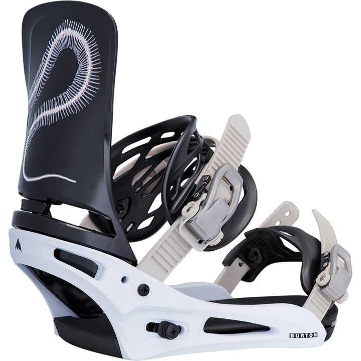 Burton Men's Cartel Snowboard Bindings Skeleton Snake