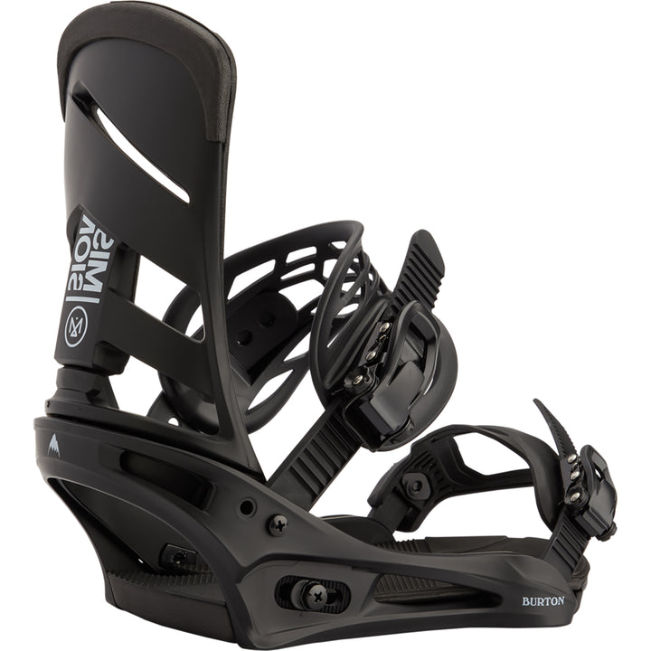 Burton Men's Mission Snowboard Bindings Black