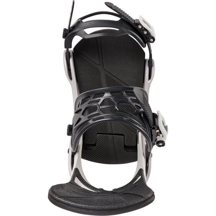 Burton Men's Mission Snowboard Bindings White/Silver