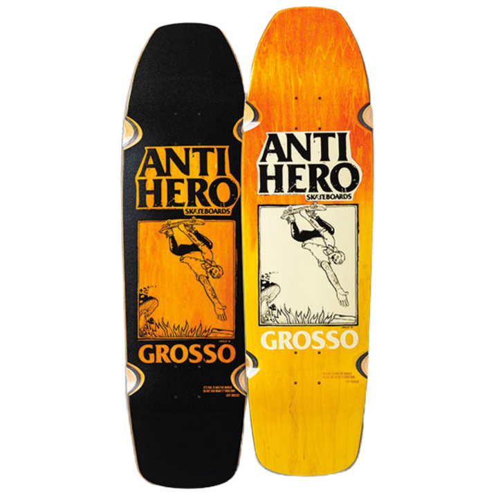 Anti-Hero Skate Shop Day 2025 Grosso Orange Fade Deck 9.25"