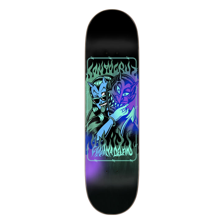 Santa Cruz Delfino Devil Mask Pro Deck 8.25"