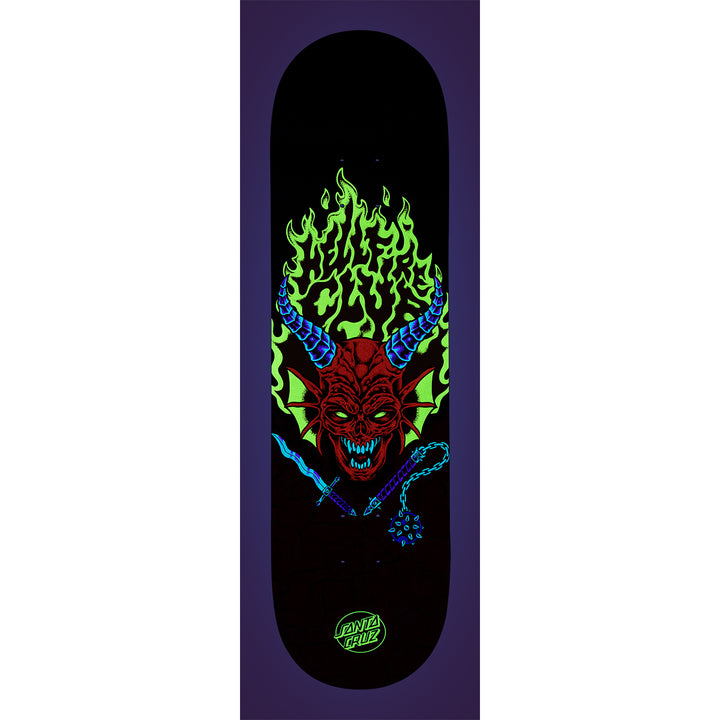 Santa Cruz Stranger Things Hellfire Club Deck 8.25" x 31.8"