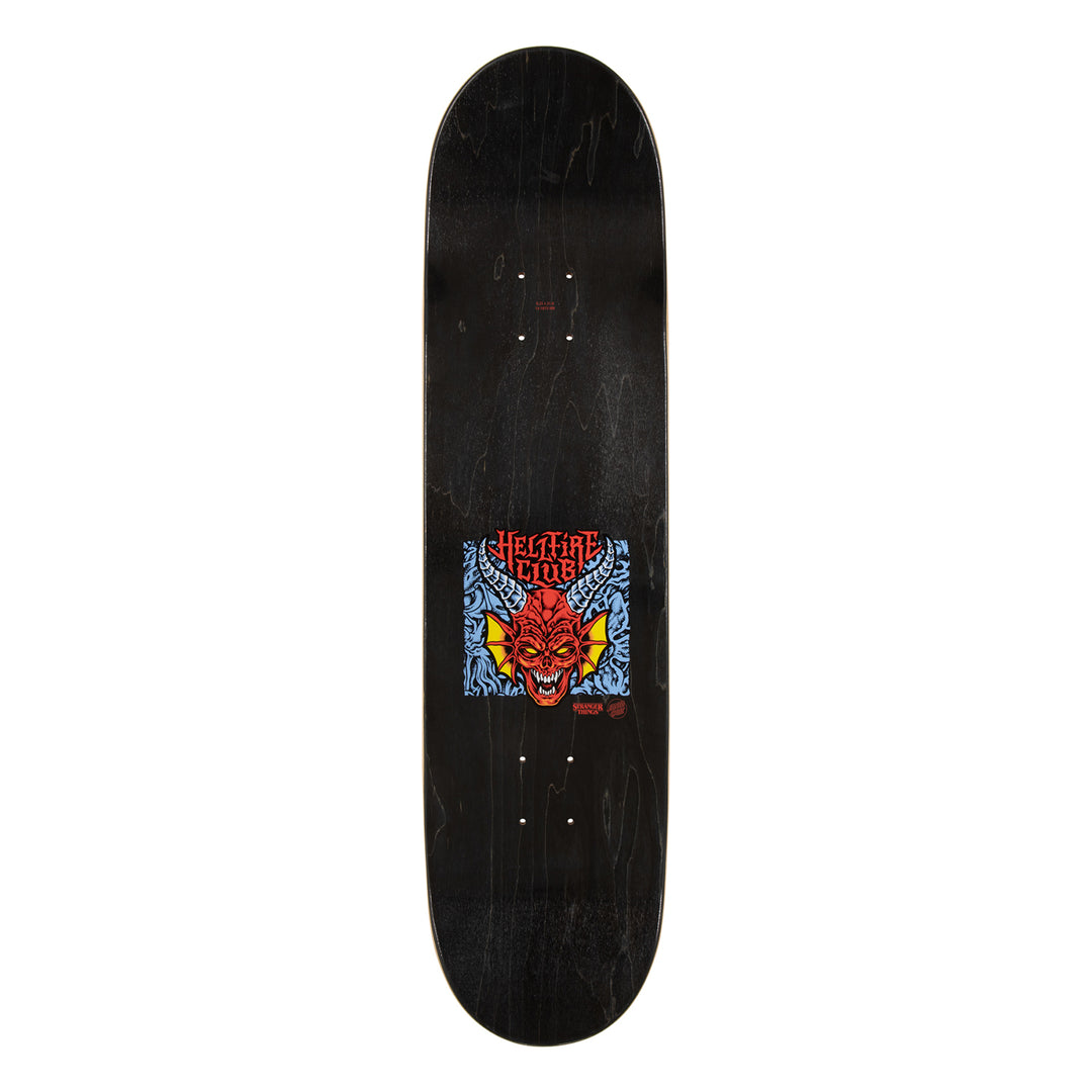 Santa Cruz Stranger Things Hellfire Club Deck 8.25" x 31.8"