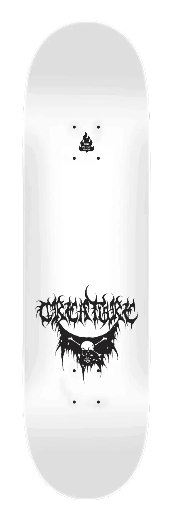 Creature Raffin BLK MTL Deck 8.53"