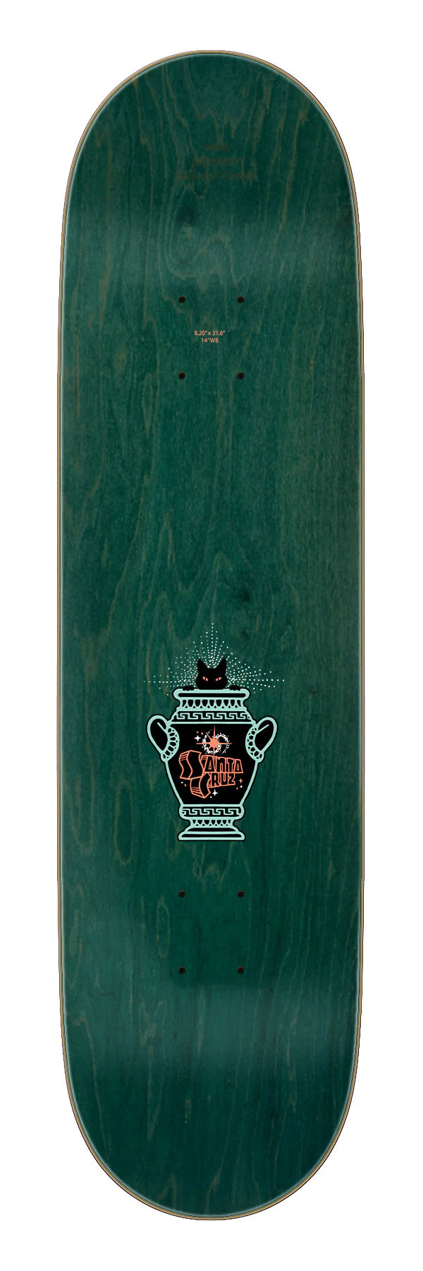 Santa Cruz Asta Cosmic Eyes Twin Tip Deck 8.2"