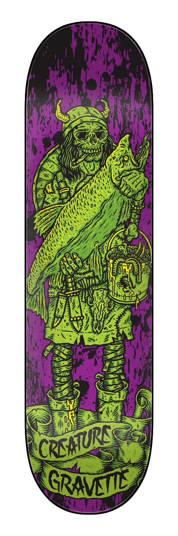 Creature Gravette Vikings of Hesh Law XX Pro Deck 8.3"
