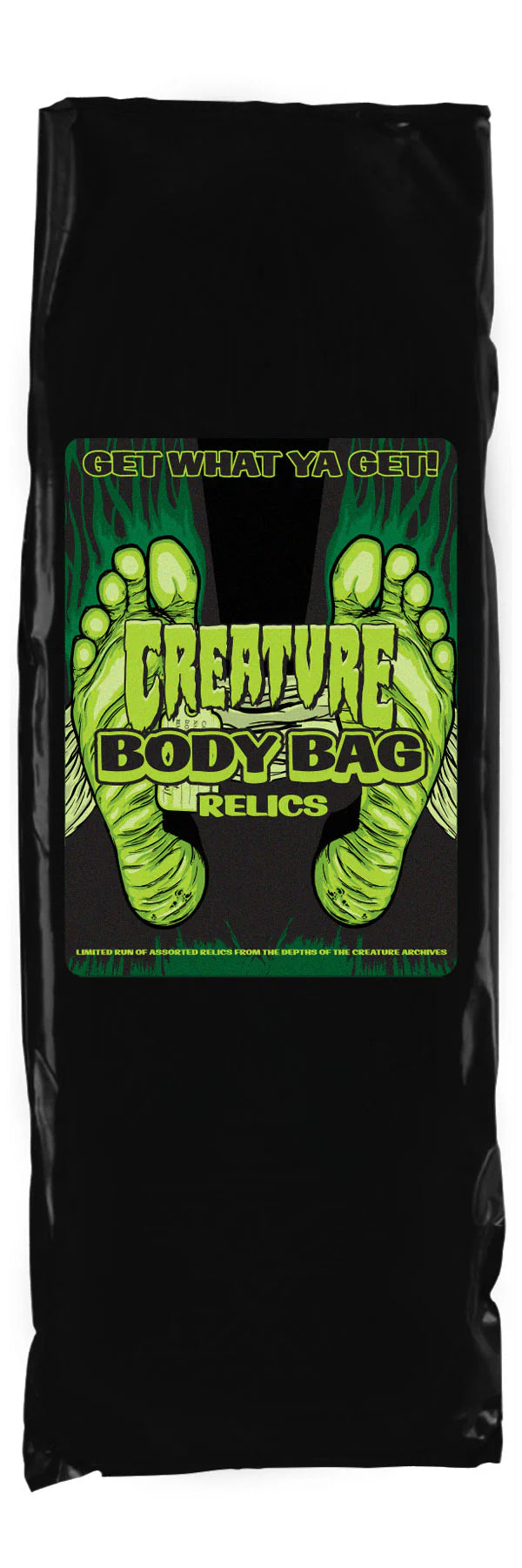 Creature Body Bag Relics Deck 8.6" (Graphic At Random)