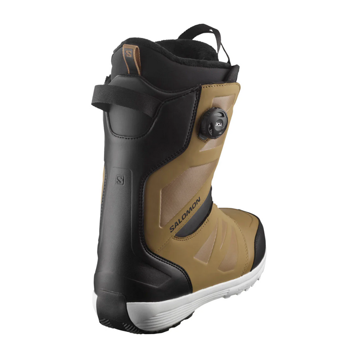 Salomon Launch BOA SJ Snowboard Boot Sepia Tint/Black 2024