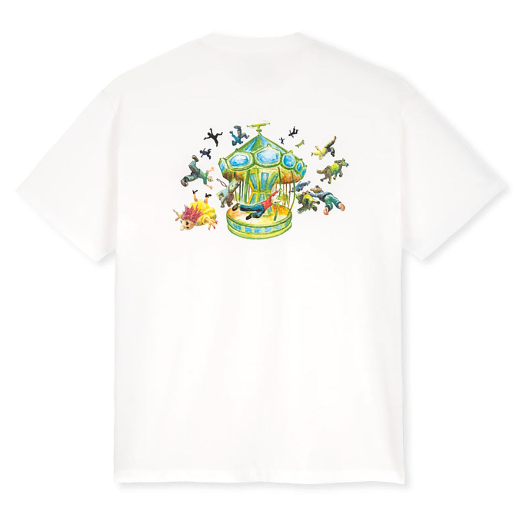 Lurpiv Trucks Carousel T-Shirt White