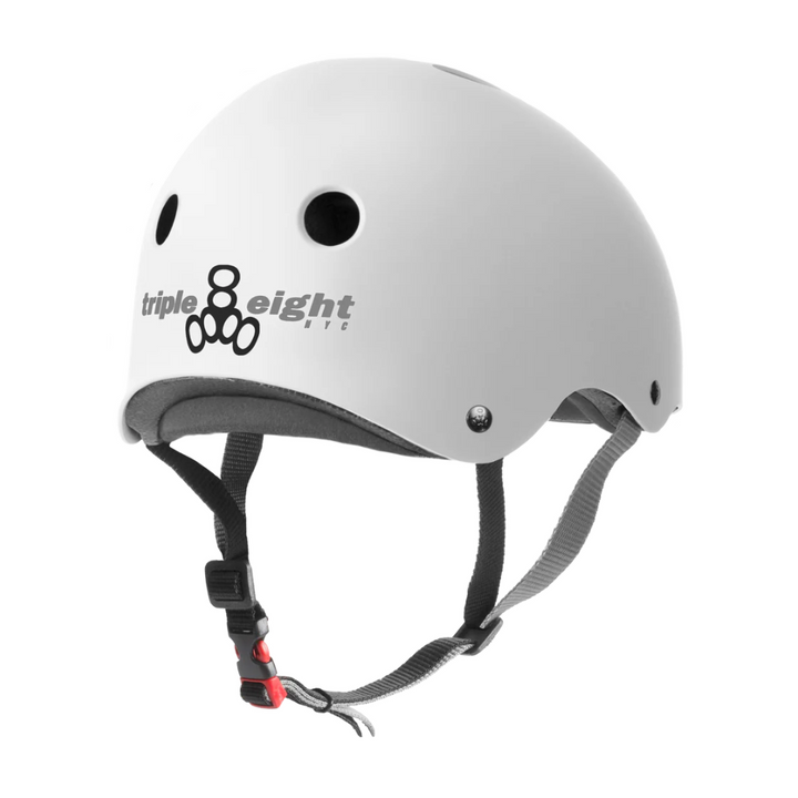 Triple 8 The Certified Sweatsaver Helmet White Matte