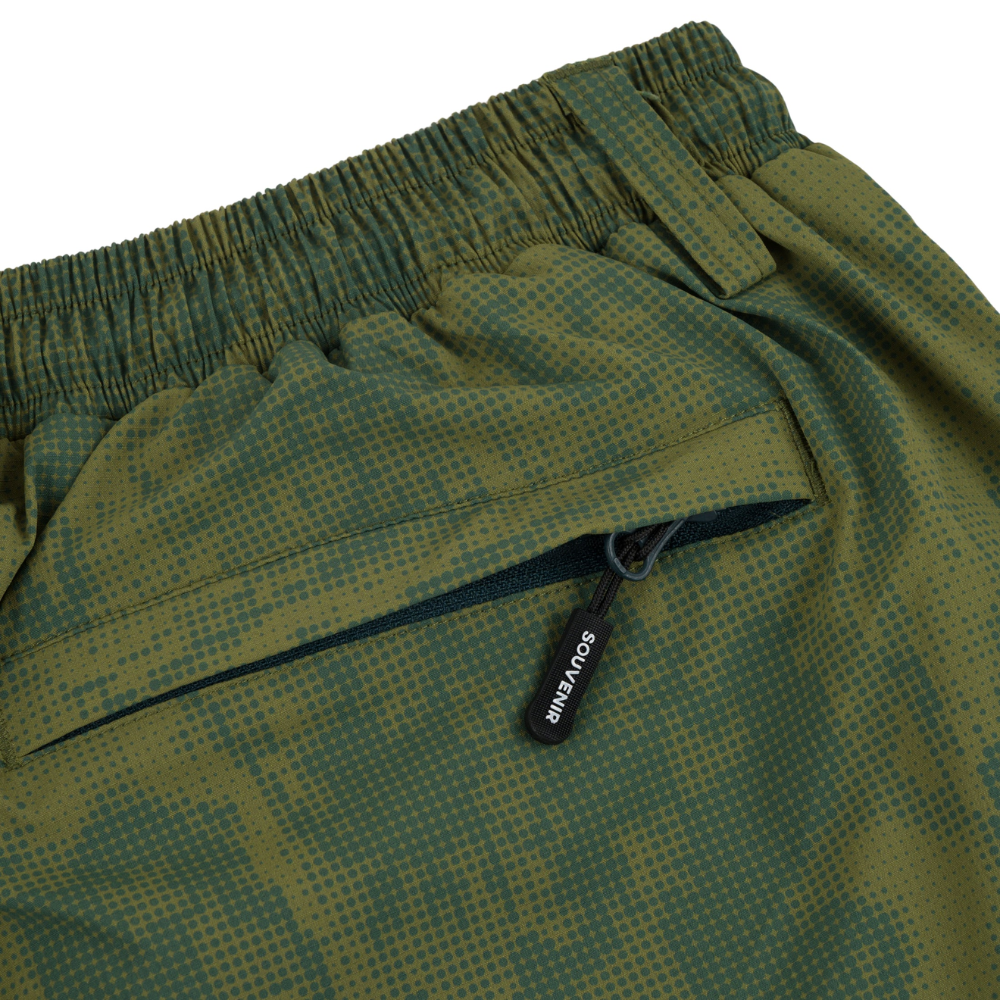 Souvenir Parachute Snowboard Pant Army Blotch Print