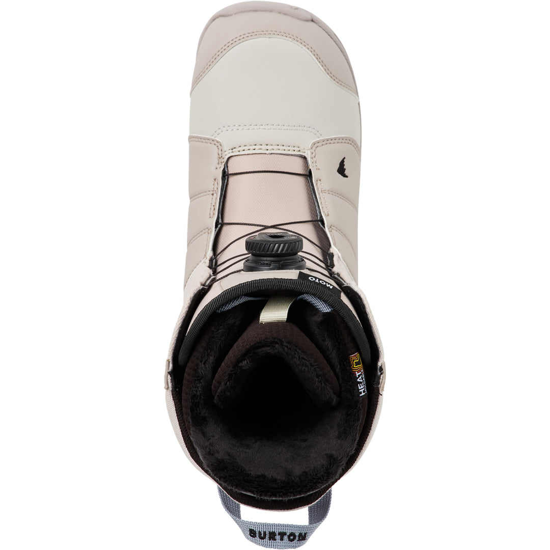 Burton Men's Moto BOA Snowboard Boots Chinchilla Gray