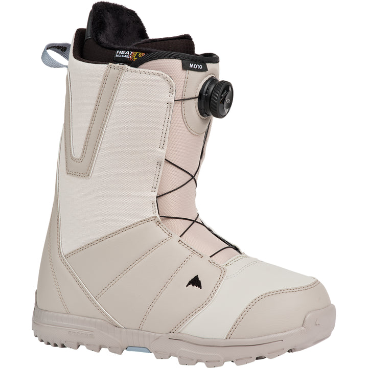 Burton Men's Moto BOA Snowboard Boots Chinchilla Gray