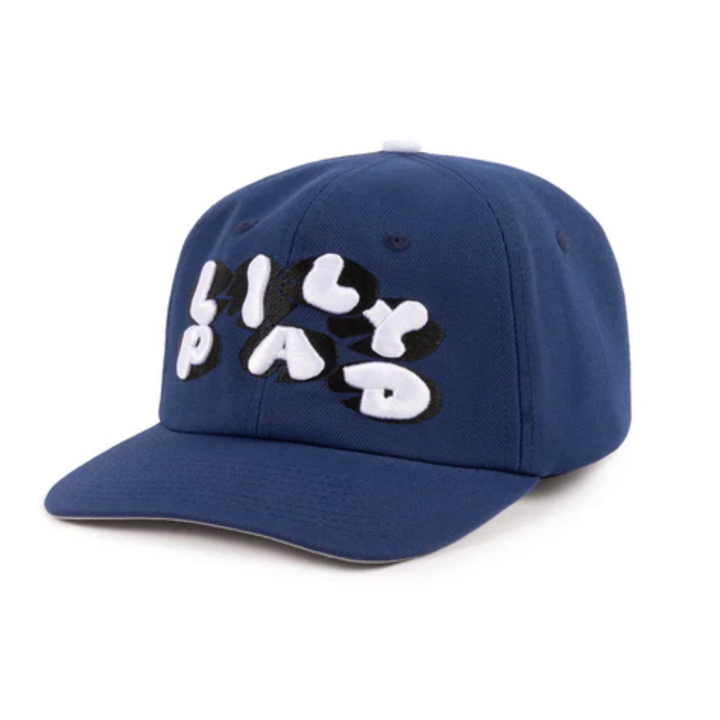 Lily Pad Mag 6 Panel Custom Unstructured Hat Navy
