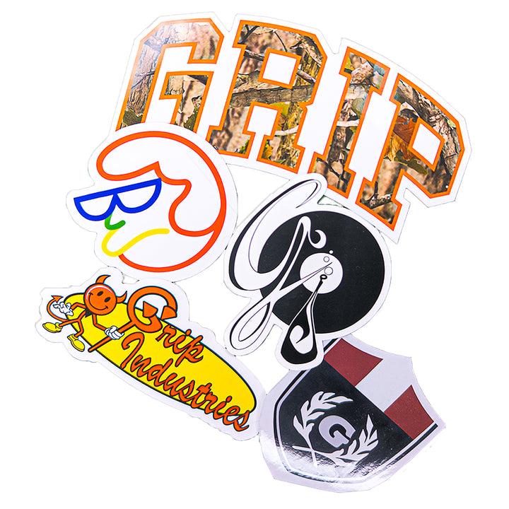 Classic Grip Fall 24 Sticker Pack (5 Stickers)