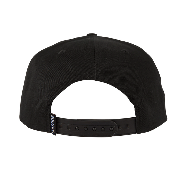 Spitfire Old E Arch Snapback Hat Black/Blue
