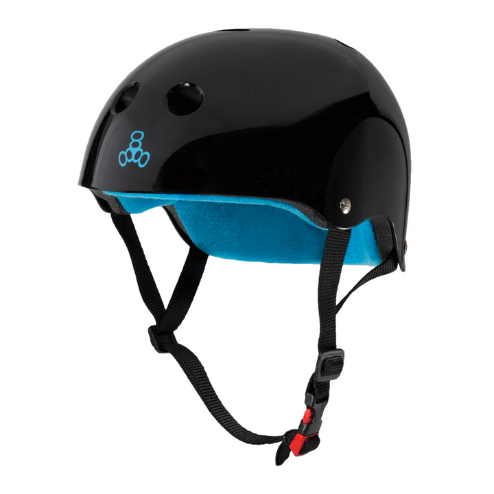 Triple 8 The Certified Sweatsaver Helmet Black Gloss