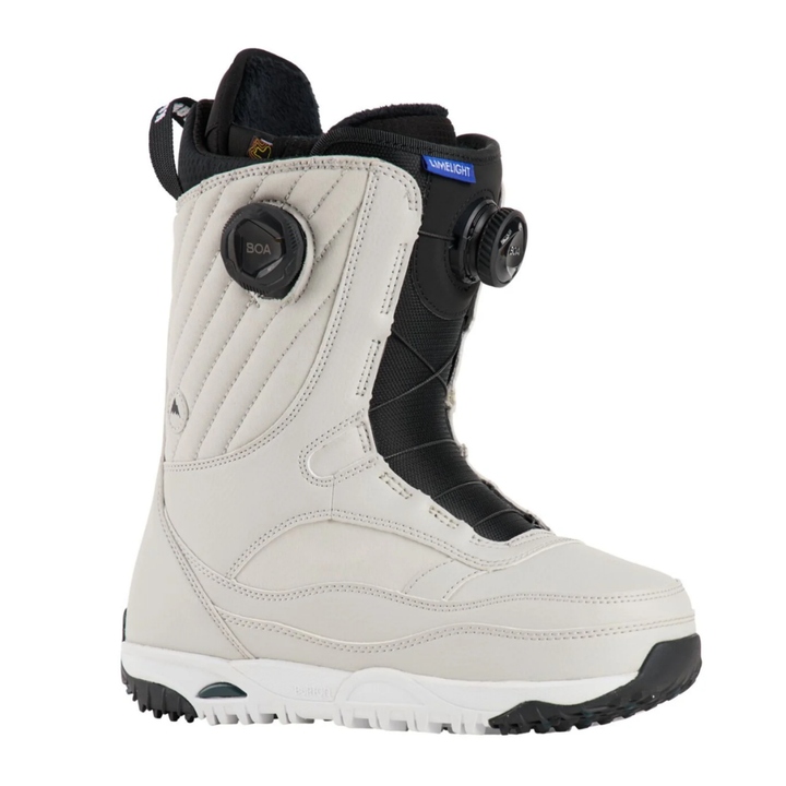 Burton Women's Limelight BOA Snowboard Boots Gray Cloud