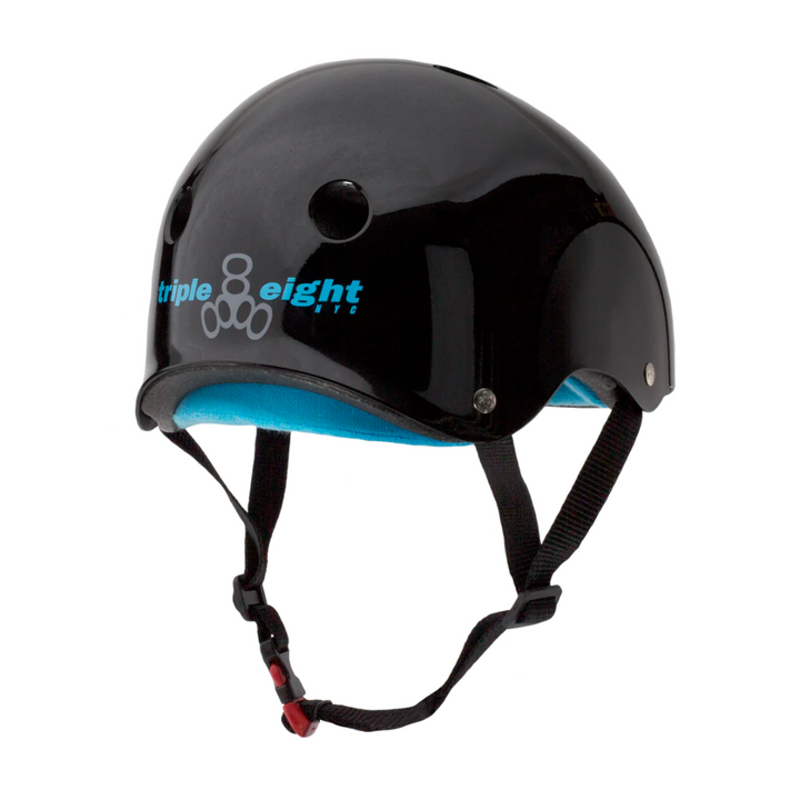 Triple 8 The Certified Sweatsaver Helmet Black Gloss