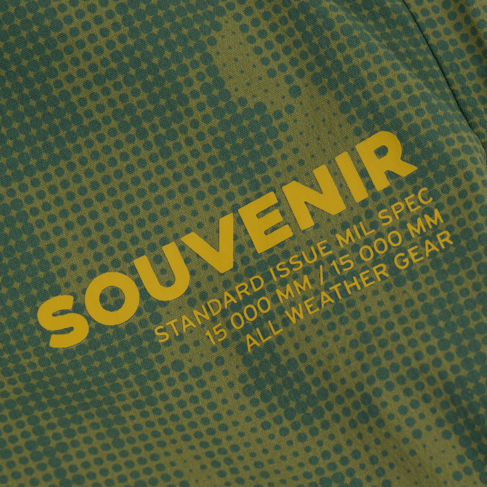 Souvenir Parachute Snowboard Pant Army Blotch Print
