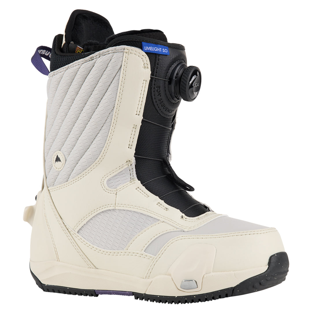 Burton Limelight Step On Womens Snowboard Boots Stout White 2024