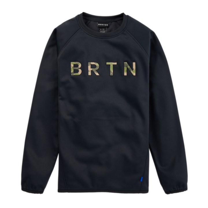 Burton Men's Crown Weatherproof Pullover True Black Heather