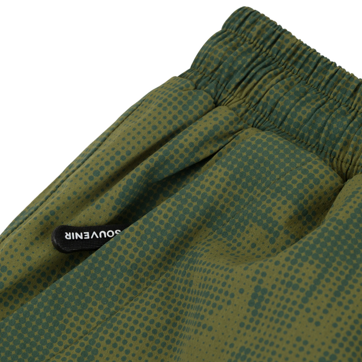 Souvenir Parachute Snowboard Pant Army Blotch Print