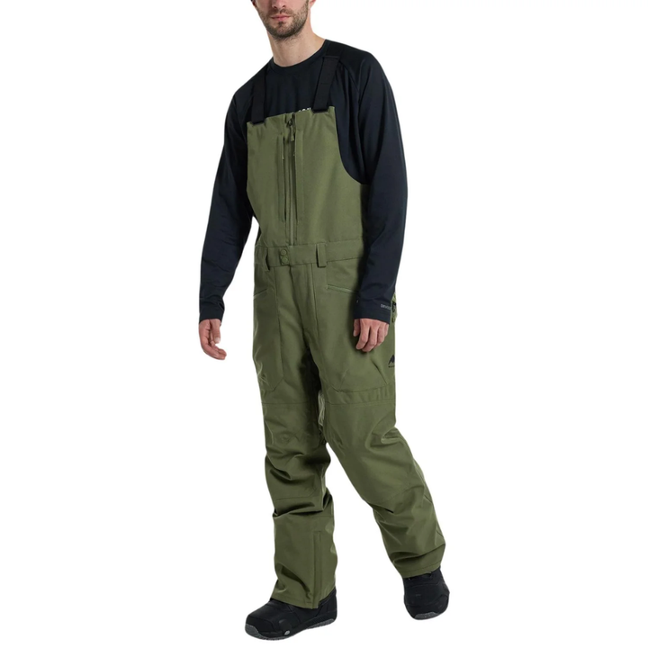 Burton Men's Reserve Bib Pants Forest Moss