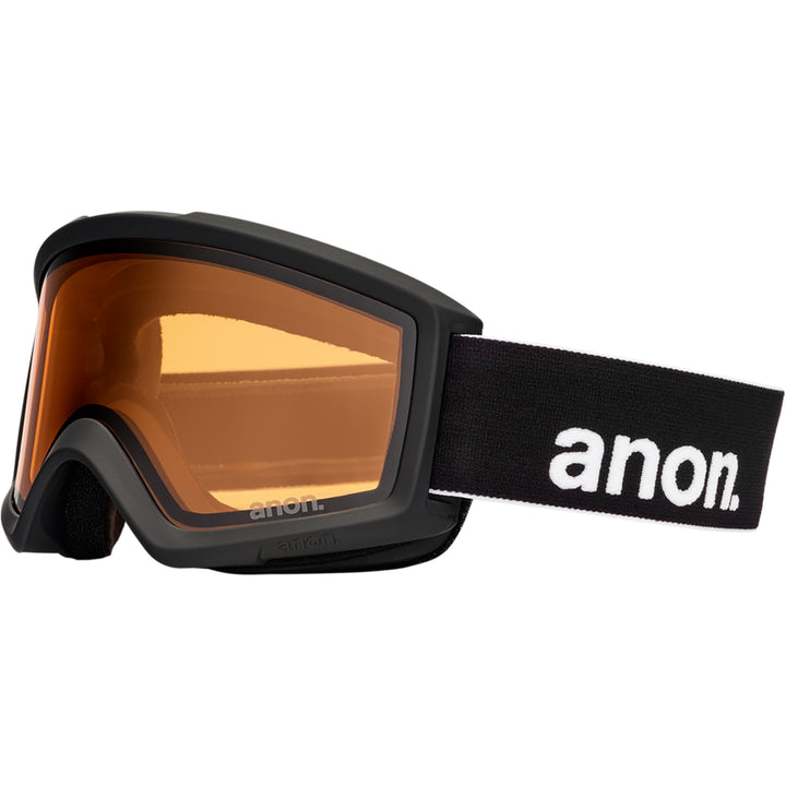 Anon Helix 2.0 Non Mirror Snowboard Goggles Black/Amber