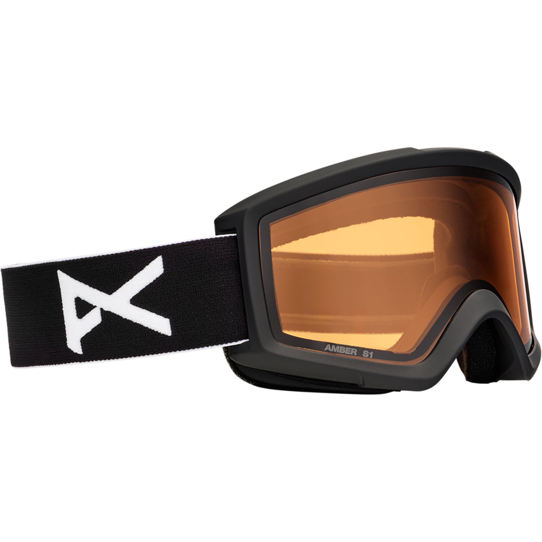 Anon Helix 2.0 Non Mirror Snowboard Goggles Black/Amber