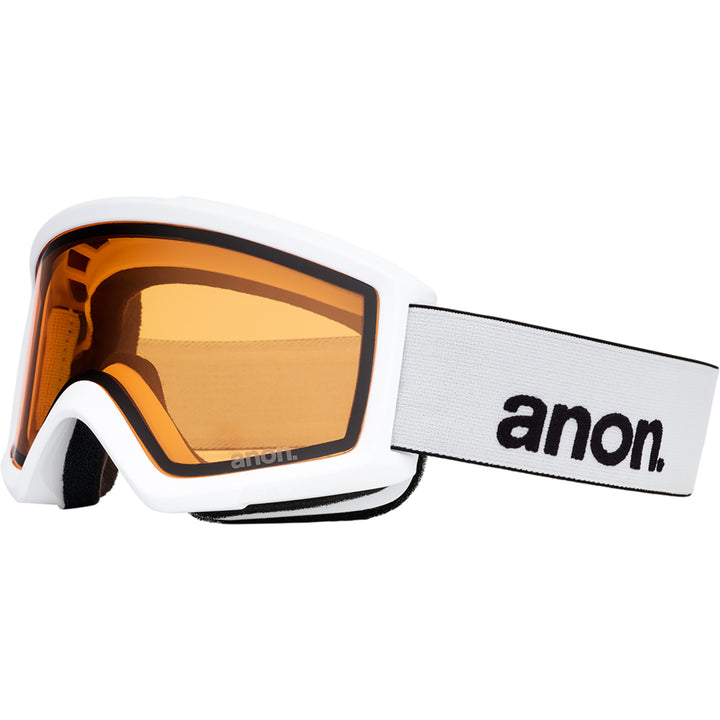 Anon Helix 2.0 Non Mirror Snowboard Goggles White/Amber