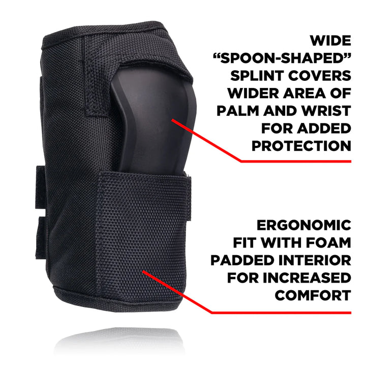 187 Killer Pads Pro Wrist Guards Black